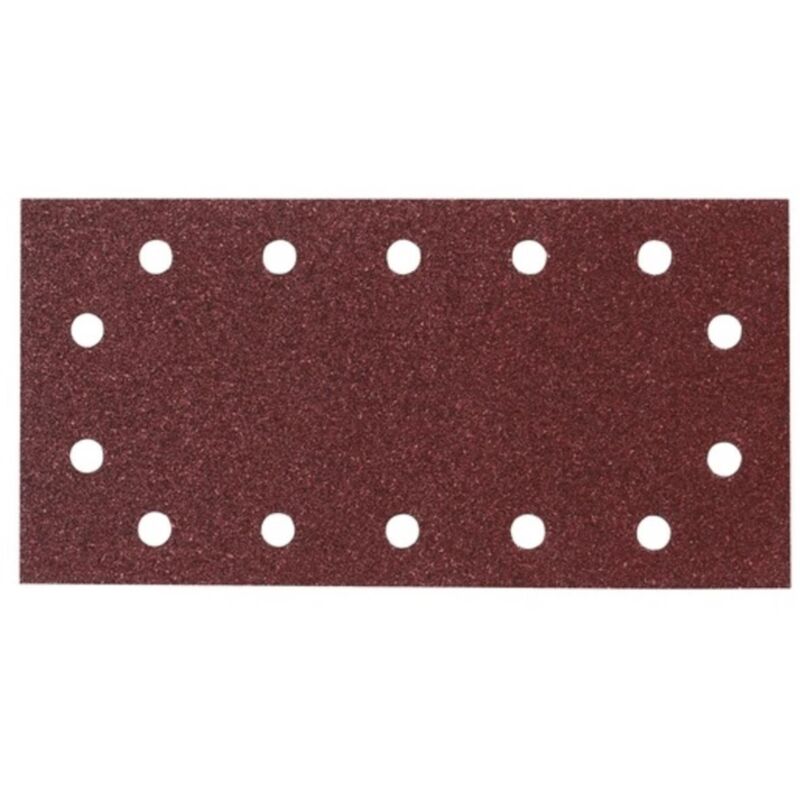 Carta abrasiva Makita 115 x 280 mm, K120, 50 pz. 115 x 280 mm - K120 - 50 pz. - 14 fori