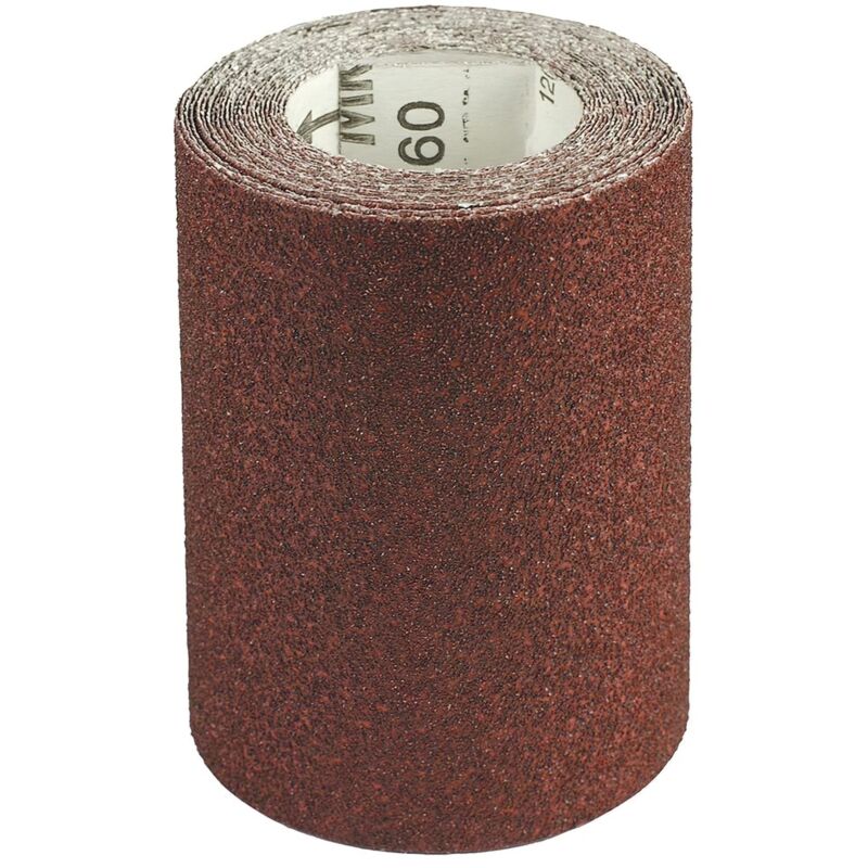 9021350 - Rotolo di carta vetrata flessibile 115mm x 5m Grana 40 - Maurer