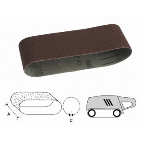 CARTA ABRASIVA NASTRO MAURER PLUS GR100 100X610 CF 3PZ