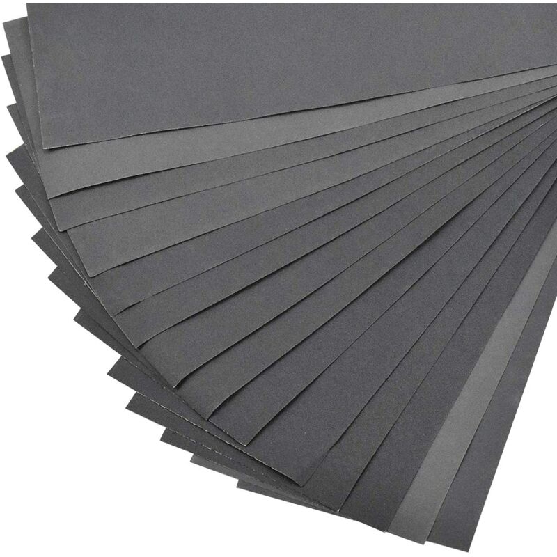 Image of Treetalk - Carta abrasiva per legno, carta abrasiva fine, carta abrasiva a umido e a secco, grana 400, 600, 800, 1000, 1200, 1500, 2000, carta