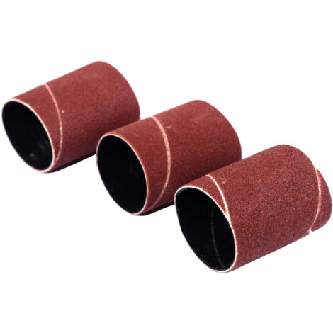 Carta abrasiva per levigatrice a rullo da 45 mm, set da 3 pezzi.