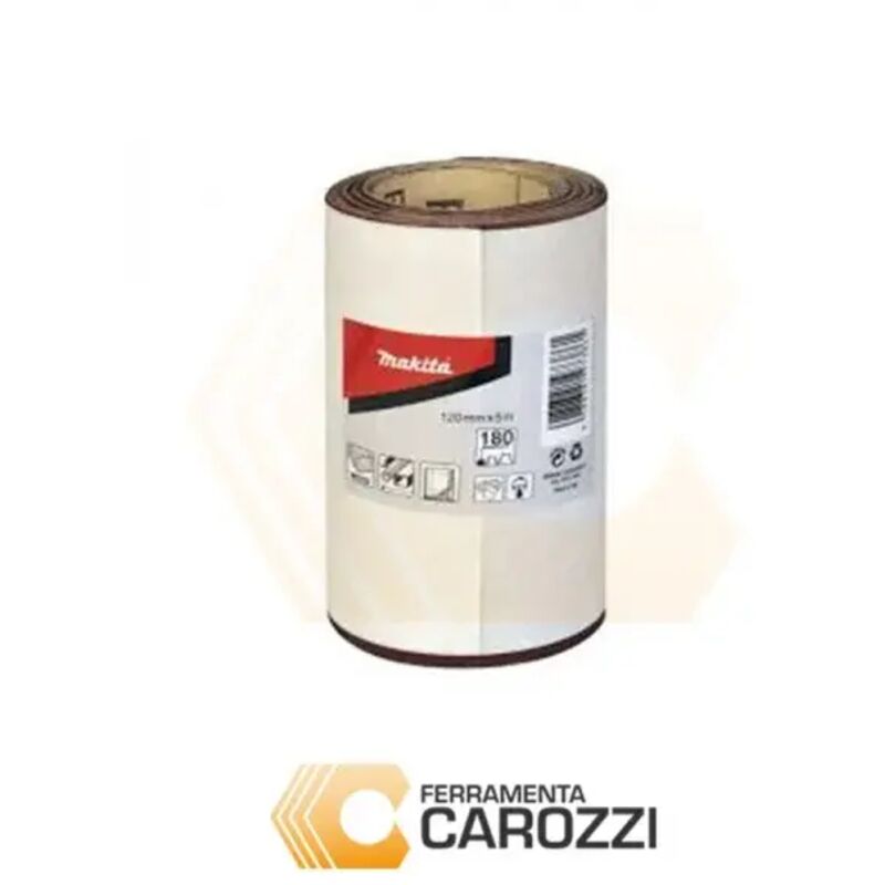 Carta abrasiva rotolo 120 mm x 50 m - 240
