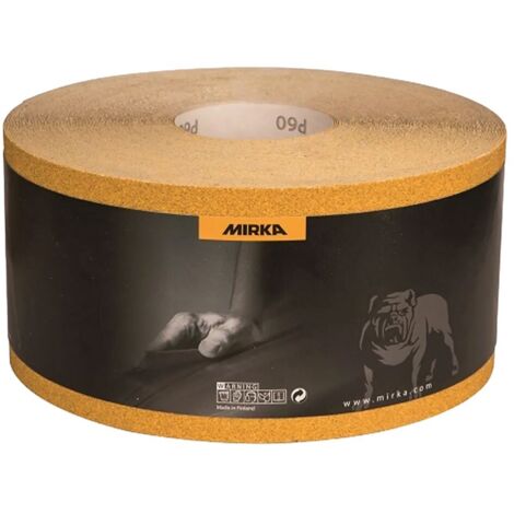 Carta abrasiva spaziata - Gold - mm 115h - rotolo da 50 mt - Misure: 40