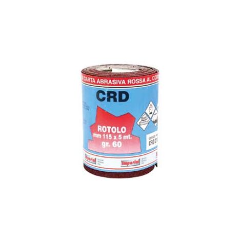 CARTA ABRASIVA SPAZIATA IN MINIROLL- - grana 220 - 6 pezzi IMPERIAL