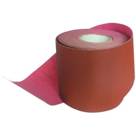 Carta abrasiva velcrata 25mt h.120 gr.100 - Salone