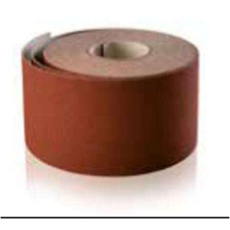 CARTA ABRASIVA VELCRATA H 80 GR.100- 25,0 metri