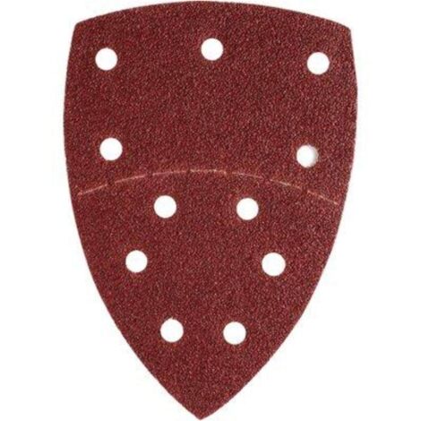 CARTA ABRASIVA VELCRATA LEVIGATRICE ORB 7770 WOKIN - GRANA  80 MM 102X151 777008 CF=PZ 5 - 5 confezione