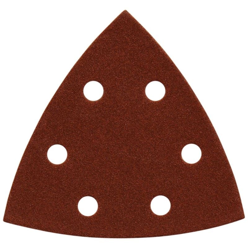 Makita - Carta abrasiva 94 mm, K180, 10 pezzi, Alta qualità K180 - 94 x 94 x 94 mm - rosso - 10 pezzi - legno / pannelli da costruzione / metallo