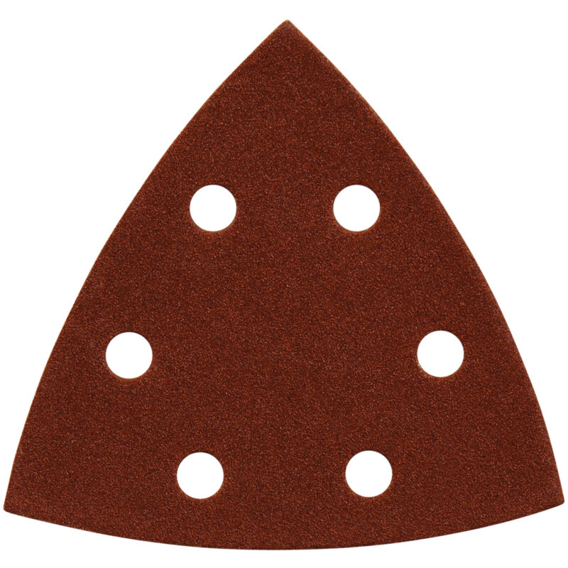 Makita - Carta abrasiva 94 mm, K180, 10 pezzi, Alta qualità K180 - 94 x 94 x 94 mm - rosso - 10 pezzi - legno / pannelli da costruzione / metallo