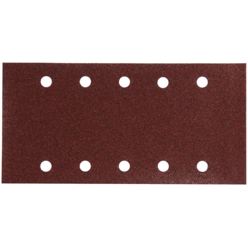 Carta vetrata Makita 115 x 229 mm, K60, 10 pz. 115 x 229 mm - K60 - 10 pz. - 10 fori