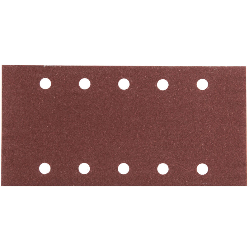 Carta abrasiva Makita 115 x 229 mm, K150, 50 pz. 115 x 229 mm - K150 - 50 pz. - 10 fori