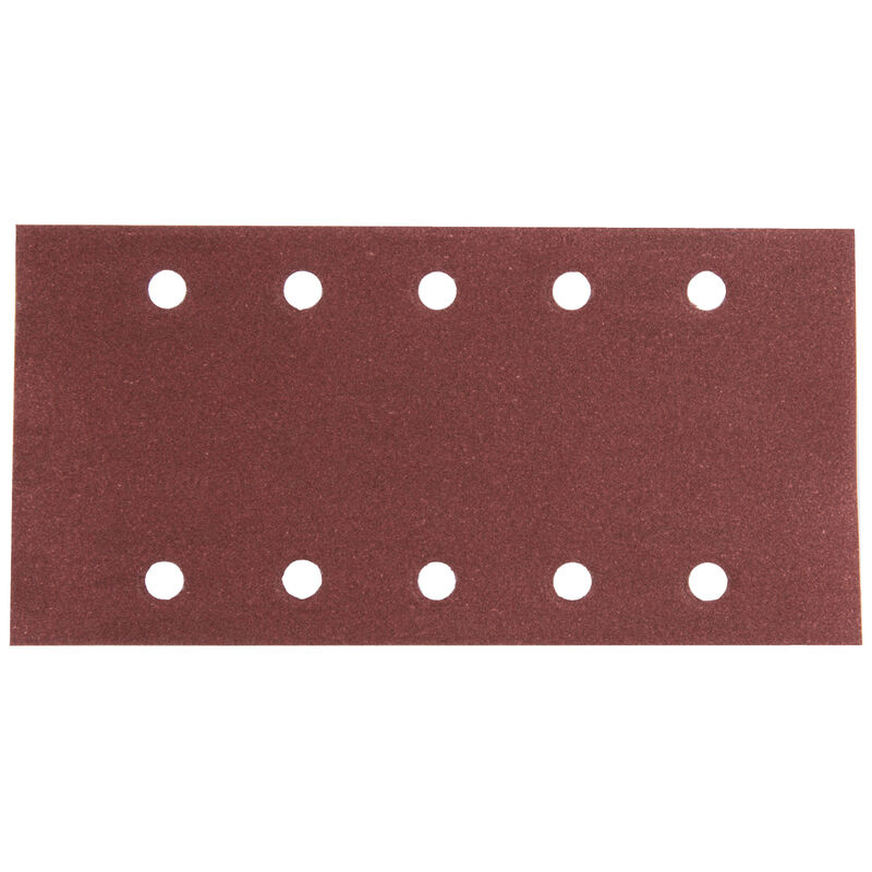 Carta vetrata Makita 115 x 229 mm, K180, 10 pz. 115 x 229 mm - K180 - 10 pz. - 10 fori