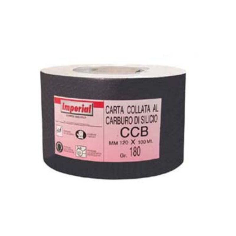 Carta al carburo di silicio ccb - grana 220 100 mt...