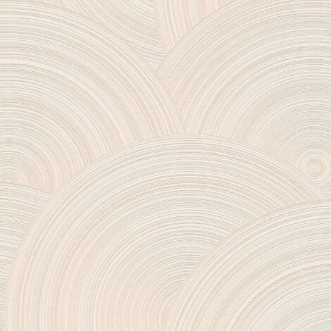 Carta da parati 3D Profhome 386962 Carta da parati TNT strutturata con forme geometriche luccicante rosa rosa-antico 5,33 m2