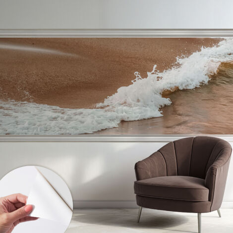 Carta da parati adesiva - fotomurale - facile da applicare - per la soggiorno - camera da letto - Brezza marina 250x104 cm