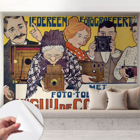 Carta da parati adesiva - lavabile - decorazione murale - per cucina - pellicola decorativa Passione fotografica 208x146 cm