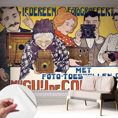 Carta da parati adesiva - lavabile - decorazione murale - per cucina - pellicola decorativa Passione fotografica 312x219 cm