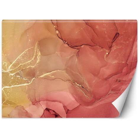 Carta Da Parati, Astratto oro rosa - 300x210