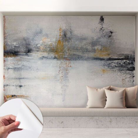 Carta da parati autoadesiva - Fotomurale adesivo - design elegante - stile moderno - Astrazione armoniosa 208x146 cm