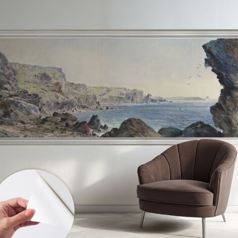 Carta da parati autoadesiva - Fotomurale adesivo - design elegante - stile moderno - Costa tranquilla 250x104 cm