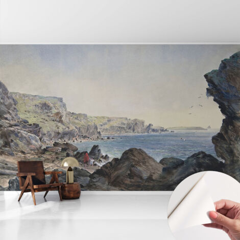 Carta da parati autoadesiva - Fotomurale adesivo - design elegante - stile moderno - Costa tranquilla 416x254 cm