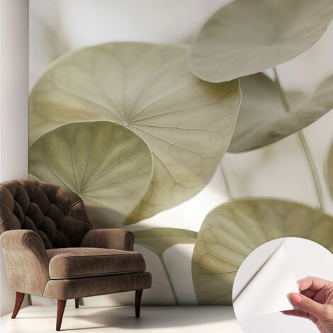 Carta da parati autoadesiva - Fotomurale adesivo - design elegante - stile moderno - Eleganza naturale 250x250 cm