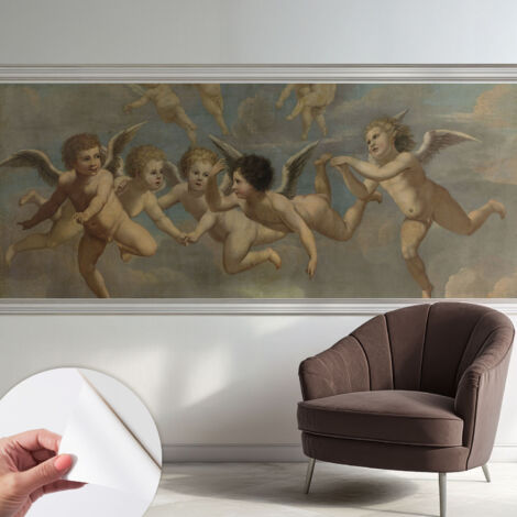 Carta da parati autoadesiva - Fotomurale adesivo - design elegante - stile moderno - Figure angeliche 250x104 cm