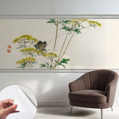 Carta da parati autoadesiva - Fotomurale adesivo - design elegante - stile moderno - Fiori e natura 250x104 cm