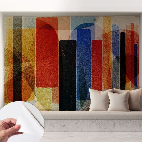 Carta da parati autoadesiva - Fotomurale adesivo - design elegante - stile moderno - Forme geometriche 208x146 cm