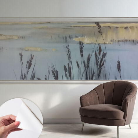 Carta da parati autoadesiva - Fotomurale adesivo - design elegante - stile moderno - Lago tranquillo 250x104 cm