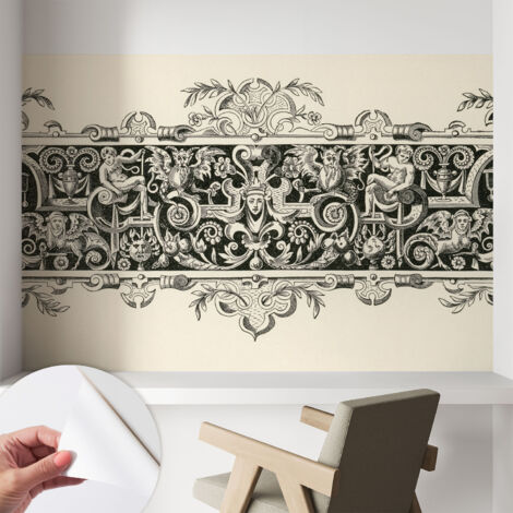 Carta da parati autoadesiva - Fotomurale adesivo - design elegante - stile moderno - Motivi mitologici 104x70 cm