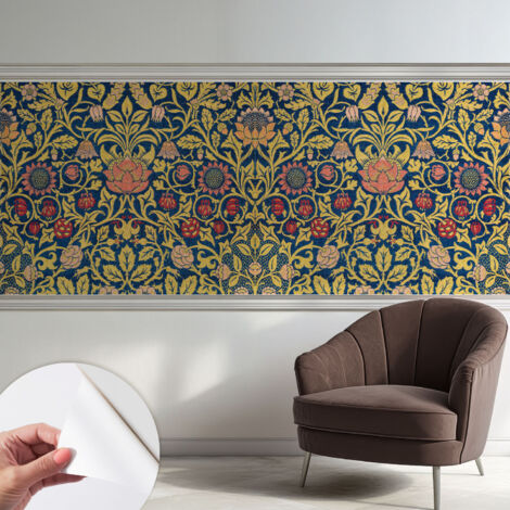 Carta da parati autoadesiva - Fotomurale adesivo - design elegante - stile moderno - Motivo floreale 250x104 cm