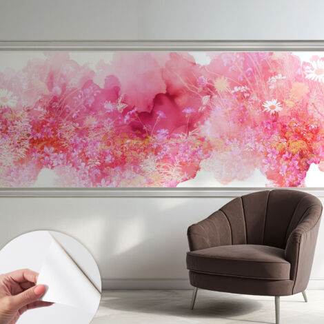 Carta da parati autoadesiva - Fotomurale adesivo - design elegante - stile moderno - Motivo floreale 250x104 cm