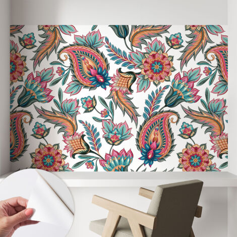 Carta da parati autoadesiva - Fotomurale adesivo - design elegante - stile moderno - Motivo orientale 104x70 cm