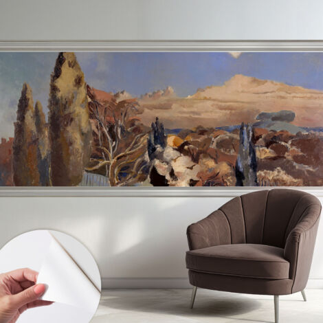 Carta da parati autoadesiva - Fotomurale adesivo - design elegante - stile moderno - Paesaggio boschivo 250x104 cm