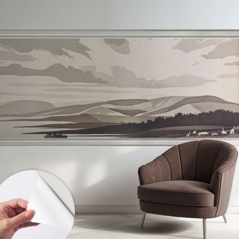 Carta da parati autoadesiva - Fotomurale adesivo - design elegante - stile moderno - Paesaggio sereno 250x104 cm