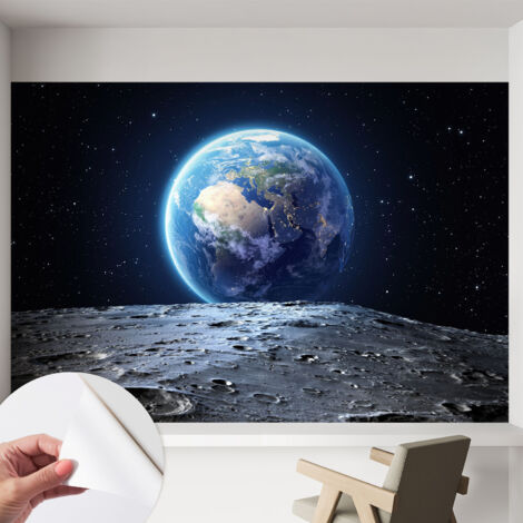 Carta da parati autoadesiva - Fotomurale adesivo - design elegante - stile moderno - Panorama cosmico 152x104 cm