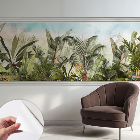 Carta da parati autoadesiva - Fotomurale adesivo - design elegante - stile moderno - Paradiso tropicale 250x104 cm