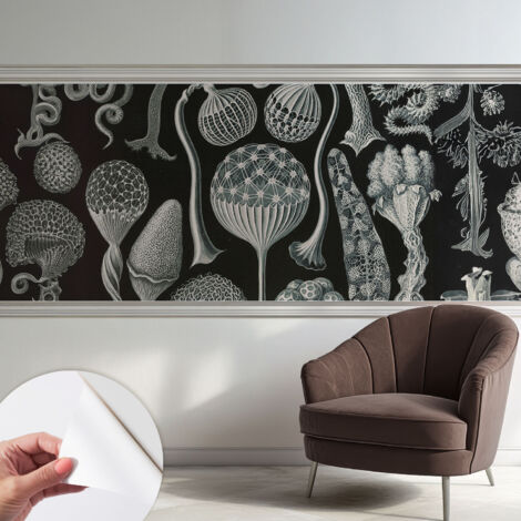 Carta da parati autoadesiva - fotomurale - alta qualità - per la cucina - camera da letto - Piante magiche 250x104 cm