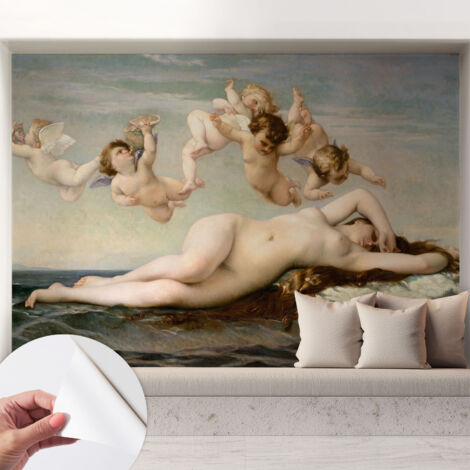 Carta da parati autoadesiva - fotomurale - alta qualità - per la cucina - camera da letto - Scena mitica 208x146 cm