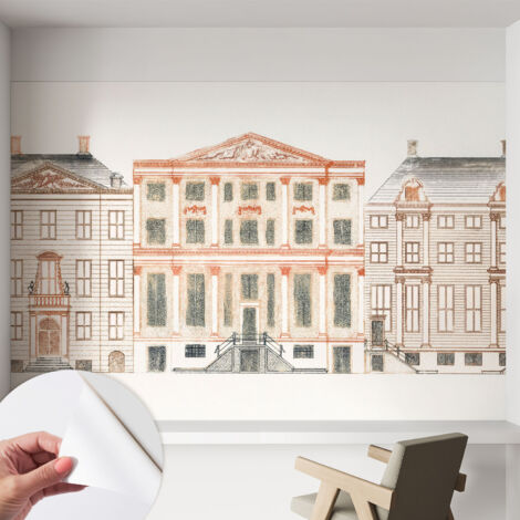 Carta da parati autoadesiva - fotomurale - decorazione parete - murale - adesivo da muro - Edifici classici 152x104 cm