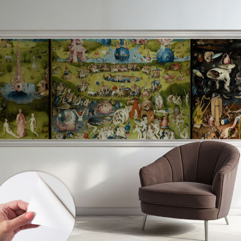 Carta da parati autoadesiva - fotomurale - decorazione parete - murale - adesivo da muro - Giardino misterioso 250x104 cm