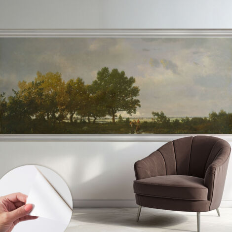 Carta da parati autoadesiva - fotomurale - decorazione parete - murale - adesivo da muro - Paesaggio boschivo 250x104 cm