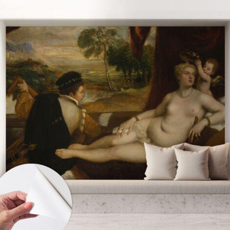Carta da parati autoadesiva - fotomurale - decorazione parete - murale - adesivo da muro - Scena rilassante 208x146 cm
