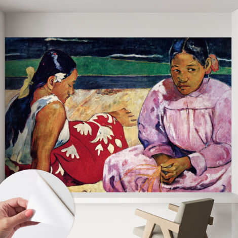 Carta da parati autoadesiva - fotomurale - decorazione parete - murale - adesivo da muro - Scena sulla spiaggia 152x104 cm