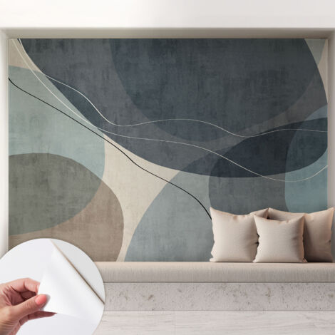 Carta da parati autoadesiva - fotomurale - decorazione parete - stile elegante - decorazione casa - Astrazione moderna 208x146 cm