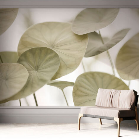Carta da parati autoadesiva - fotomurale - decorazione parete - stile elegante - decorazione casa - Eleganza naturale 312x219 cm