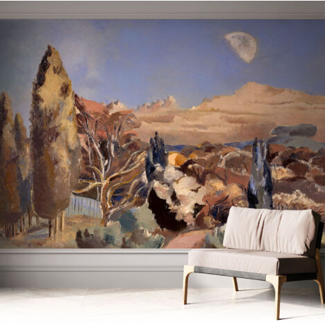 Carta da parati autoadesiva - fotomurale - decorazione parete - stile elegante - decorazione casa - Paesaggio boschivo 312x219 cm