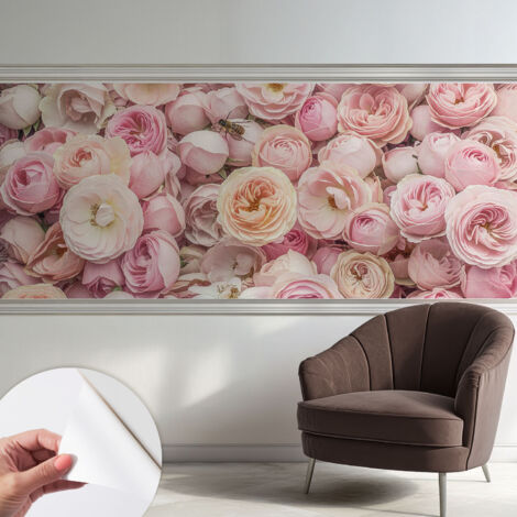 Carta da parati autoadesiva - impermeabile - murale da parete - decorazione murale - Bellissimi fiori 250x104 cm
