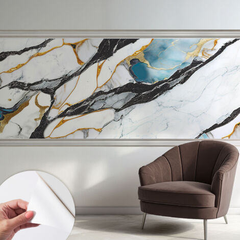Carta da parati autoadesiva - impermeabile - murale da parete - decorazione murale - Marmo elegante 250x104 cm
